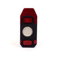 Colibri Boss Triple Flame Lighter - Red & Black